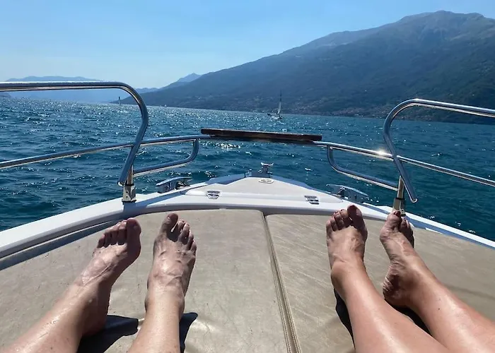 Lago-apartment Midy, Sfeervol, Zwembad, Airco * 도마소